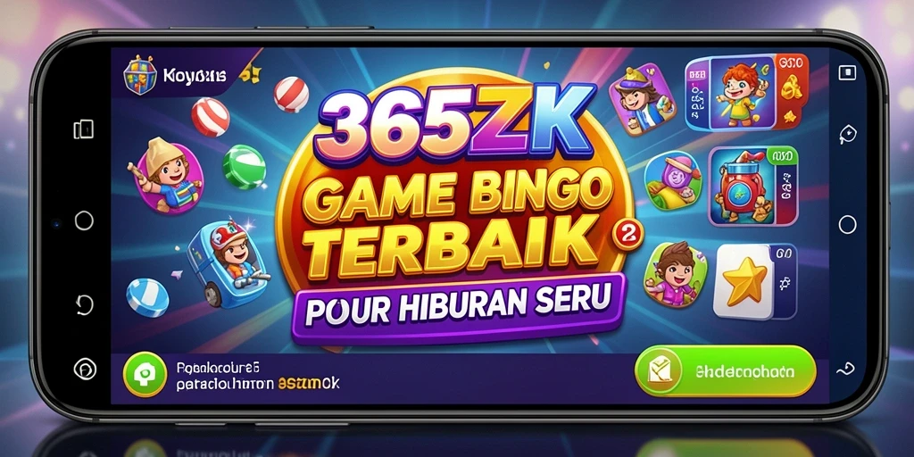 Tampilan gameplay seru di aplikasi Bingo 365ZK.