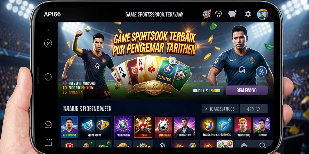 Tampilan gameplay seru di API66 saat taruhan berlangsung.
