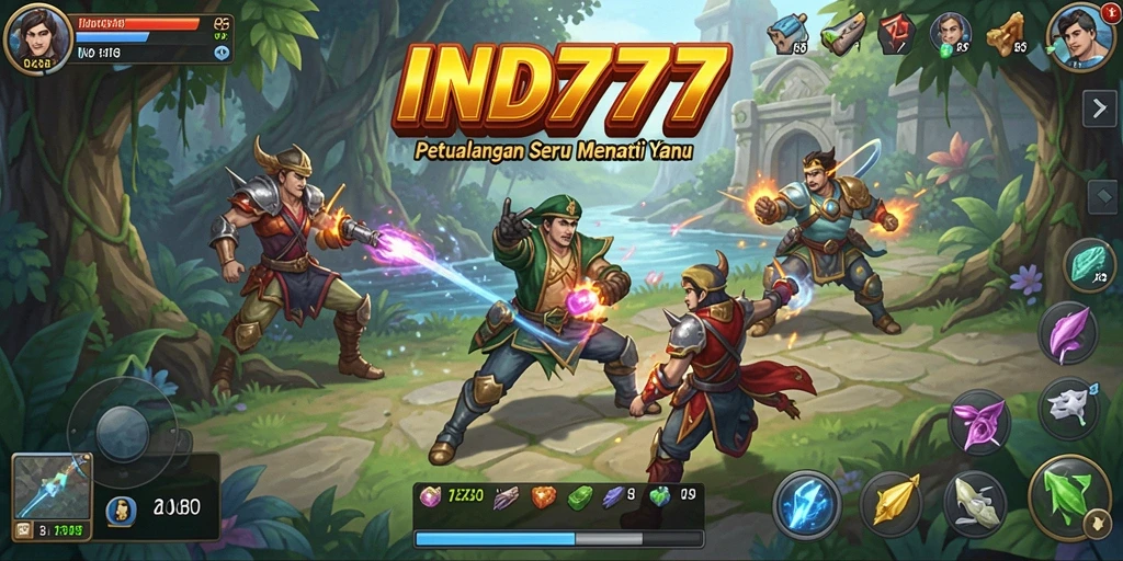 Tampilan dari gameplay seru IND777 dengan pemandangan menakjubkan.