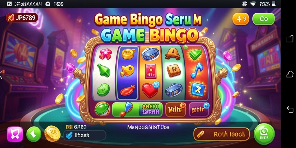 Tampilan gameplay JP6789 yang menyenangkan dengan berbagai tema Bingo.
