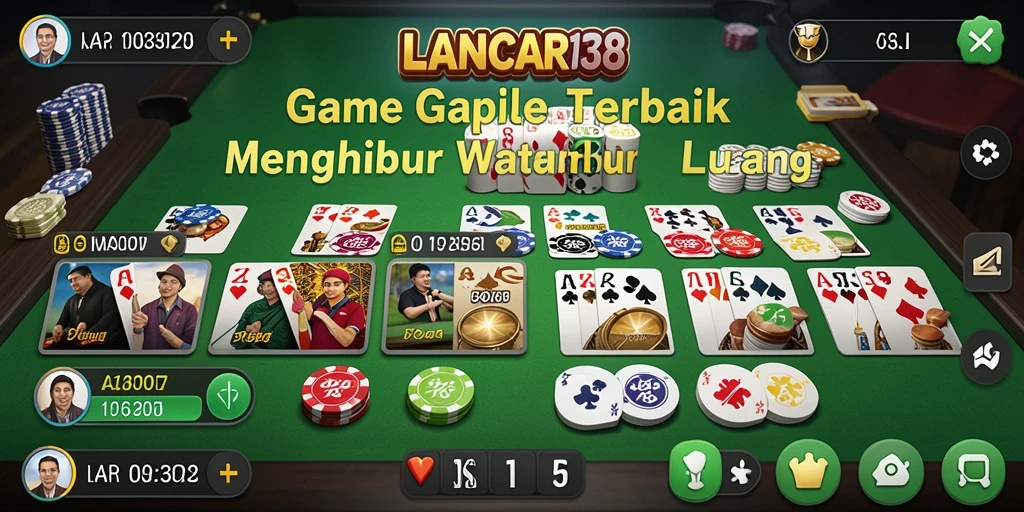 Tampilan gameplay seru dari LANCAR138 dengan pemain yang berkompetisi.