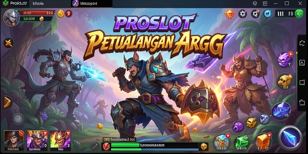 Tampilan menarik dari gameplay PROSLOT yang seru dan penuh aksi.