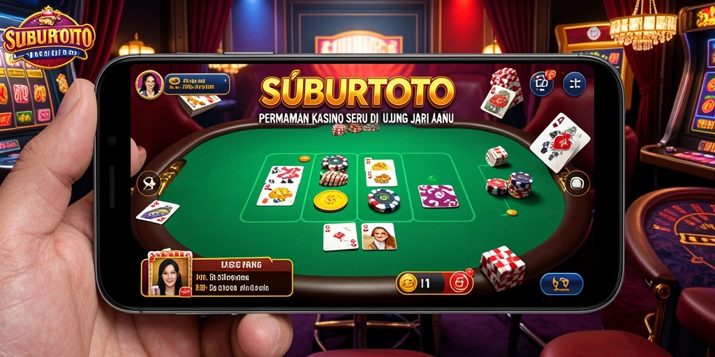 Screenshot SUBURTOTO yang menunjukkan gameplay seru di Kasino.